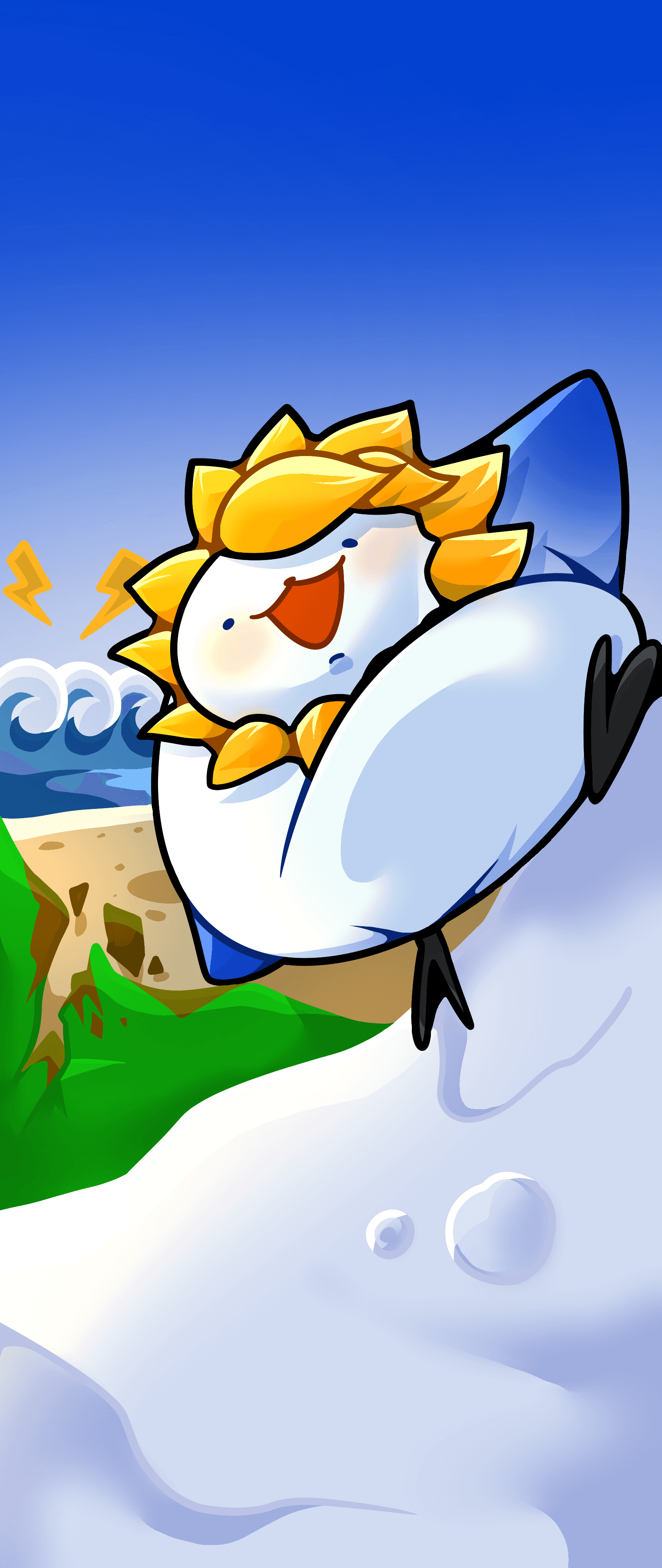 SafetyHokkaido Mascot Waving